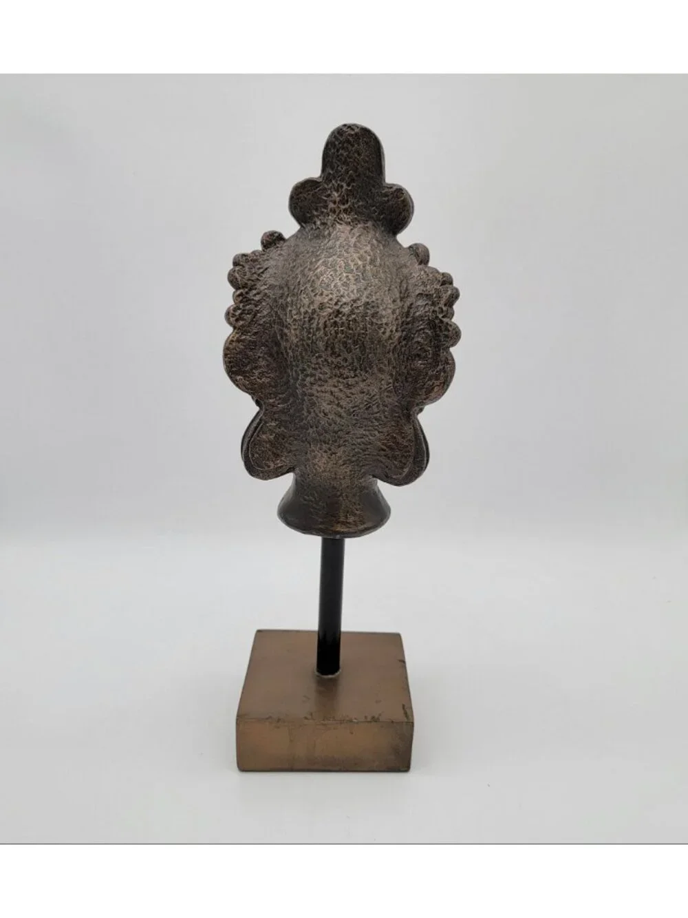 Pedestal Head Bust of Quan Yin The Goddess Of Mercy